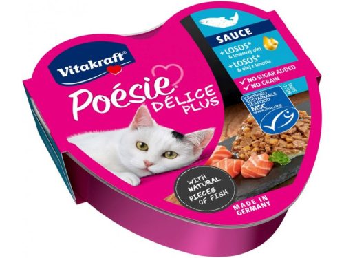Vitakraft Poésie tálka lazac 15x85g