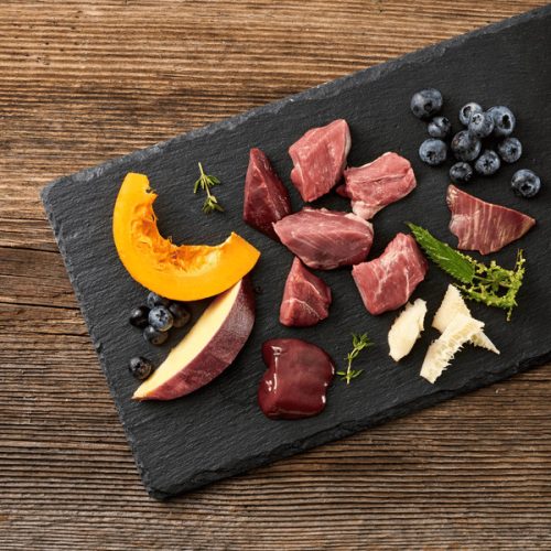 MeatLove párolt menü kecske&bárány&áfonya&sütőtök 800g