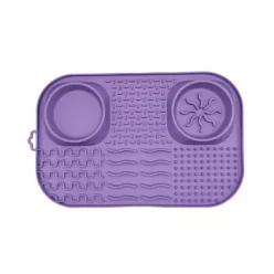 Fiboo Fibooffet licking mat lila 41x26,5cm