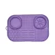 Fiboo Fibooffet licking mat lila 41x26,5cm