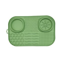 Fiboo Fibooffet licking mat zöld 41x26,5 cm