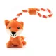 CROCI BabyTails Tina fonott kötél rókával 25cm