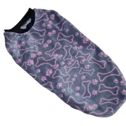 PBH Wellsoft pulcsi kutyáknak szürke-pink XS
