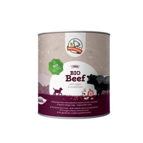Farkaskonyha párolt menü kutyáknak adult bio marha 800g