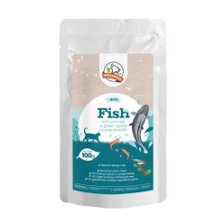 Farkaskonyha párolt menü macskáknak adult hal 100g