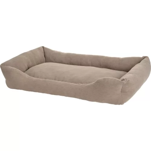 Fit+Fun fekhely kordbársony bézs M