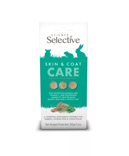 Science Selective Skin and Coat kiegészítő eledel kisemlősök részére 100g