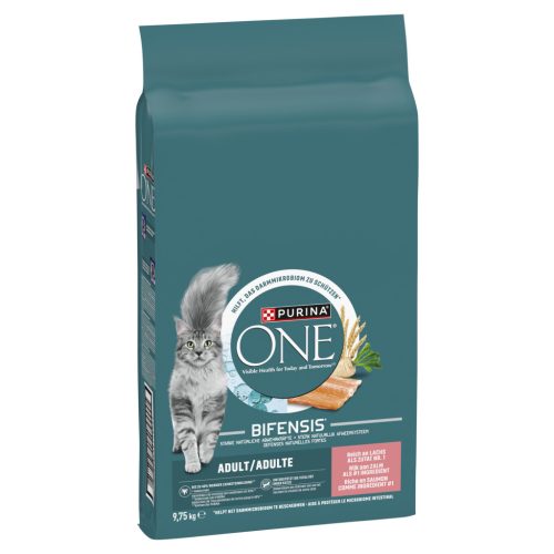 PURINA ONE Lazacban gazdag száraz macskaeledel 9,75kg