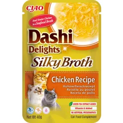   INABA Dashi Delights Silky Broth fésűkagylós húsleves tasak csirke 40g