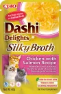 INABA Dashi Delights SB fésűkagylós húsleves tasak csirke&lazac 40g