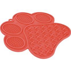 Fit+Fun mancs alakú licking mat piros 18cm