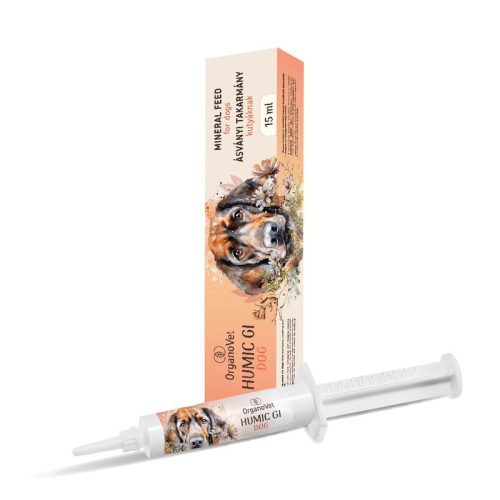 OrganoVet Humic paszta kutyáknak emésztőrendszeri problémákra 15ml