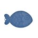 Fishka hal alakú licking mat kék 19x13 cm