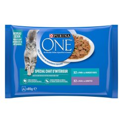 Purina One macska tasak MP indoor vegyes 12x85g