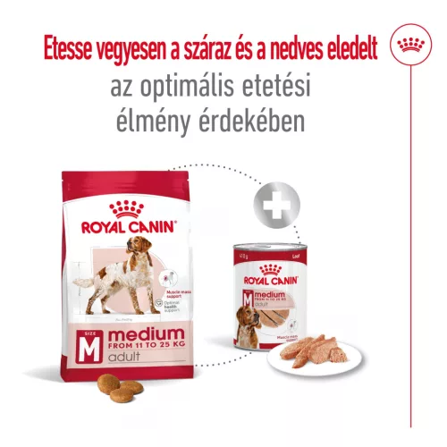 Royal Canin Size Health Nutrition Medium adult száraz kutyaeledel 3kg