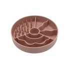 Fiboo Slow Fiboowl habzsolásgátló tál rózsaszín 19cm