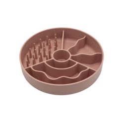 Fiboo Slow Fiboowl habzsolásgátló tál rózsaszín 19cm