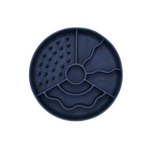 Fiboo Slow Fiboowl habzsolásgátló tál navy kék 19cm