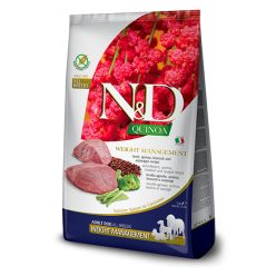   N&D Quinoa Weight Management adult medium&large száraz kutyaeledel bárány 7kg