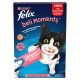 FELIX Macska jutalomfalat lazac 4x10g