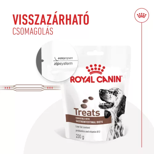 Royal Canin Veterinary Gastrointestinal kutya jutalomfalat 230g