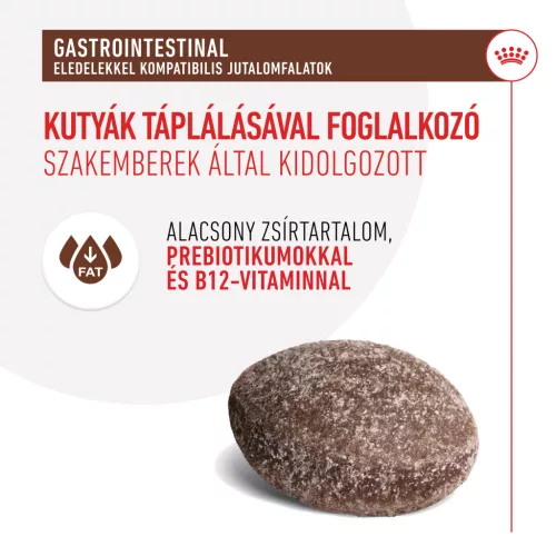 Royal Canin Veterinary Gastrointestinal kutya jutalomfalat 230g