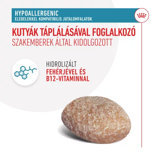Royal Canin Veterinary Hypoallergenic kutya jutalomfalat 230g