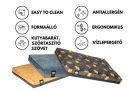 NRDOGS Kutyafekhely Premium Magic szürke XL 120x80cm