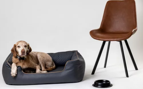 NRDOGS kutyafekhely Lux Grey L 90x73cm