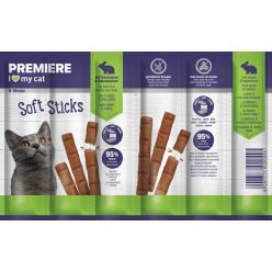   Premiere Sticks macska jutalomfalat nyúl&macskamenta 10x6x6g