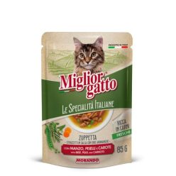Miglior tasak adult macskáknak marha leves 24x85g