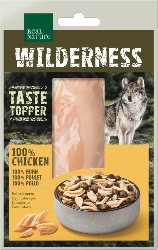 Real Nature Wilderness Topper kutya jutalomfalat csirkemell filé 60g