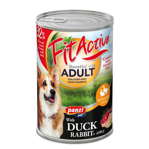 FitActive konzerv kacsa&nyúl 12x1240g