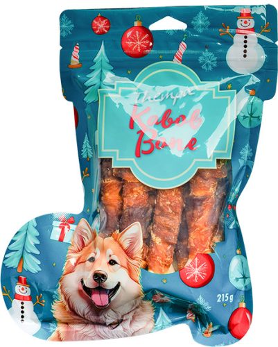 Thempa XMAS kutya jutalomfalat csontok csirke&kacsa 10db 215g