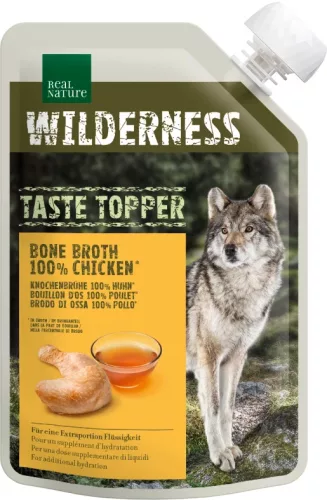 Real Nature Wilderness öntet csirke csontleves 6x200g