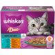 Whiskas macska tasak DUO MP halas&húsos válogatás 12x85g