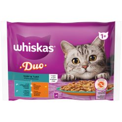 Whiskas macska tasak DUO MP halas&húsos válogatás 4x85g