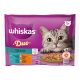 Whiskas macska tasak DUO MP halas&húsos válogatás 4x85g