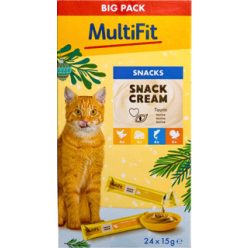 MultiFit krém macska jutalomfalat MP XXL vegyes 24x15g