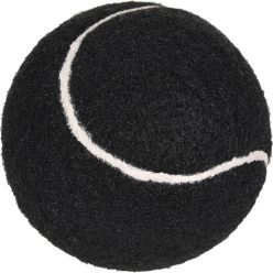 Fit+Fun kutyajáték teniszlabda fekete 6 cm