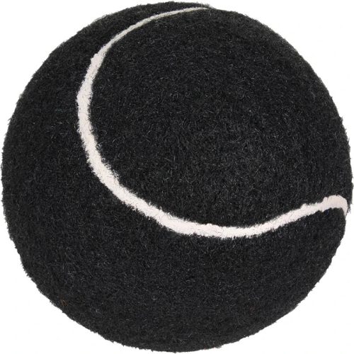 Fit+Fun kutyajáték teniszlabda fekete 6 cm