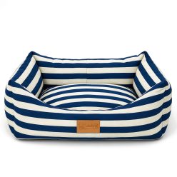 DUBEX fekhely Makaron kék&fehér S 60x50x19cm