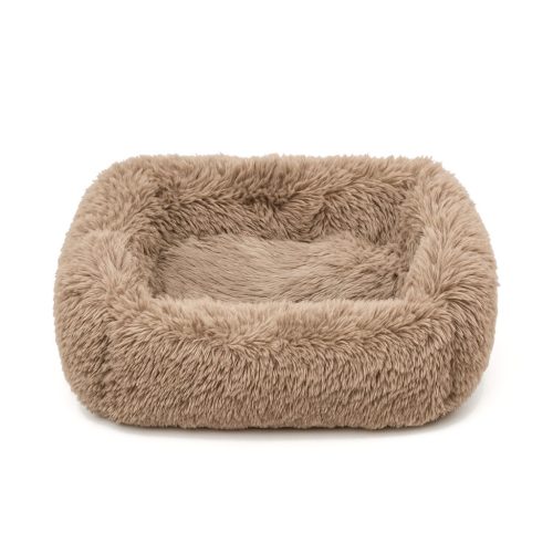 DUBEX fekhely Ponchik fluffy barna L 95x75x22cm