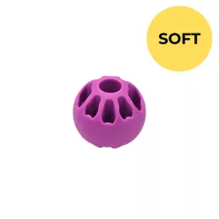 Fiboo Snack fibooll soft tölthető labda lila 6cm