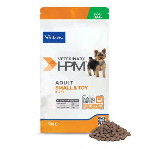 Virbac Veterinary HPM felnőtt száraz kutyaeledel small 3kg