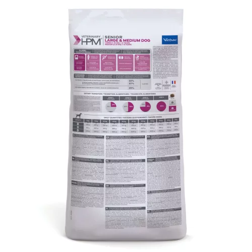 Virbac Veterinary HPM idős száraz kutyaeledel medium&large 12kg