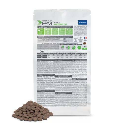 Virbac Veterinary HPM felnőtt száraz macskaeledel ivartalanított 1,5kg