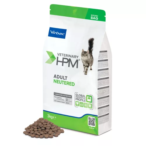 Virbac Veterinary HPM felnőtt száraz macskaeledel ivartalanított 3kg