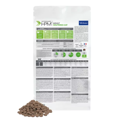 Virbac Veterinary HPM felnőtt száraz macskaeledel ivartalanított 3kg