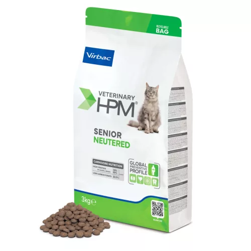 Virbac Veterinary HPM idős száraz macskaeledel ivartalanított 3kg